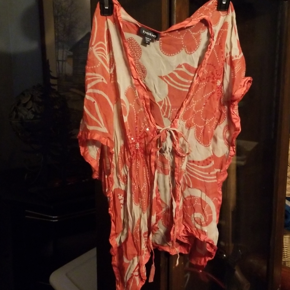 Bebe silk blouse
